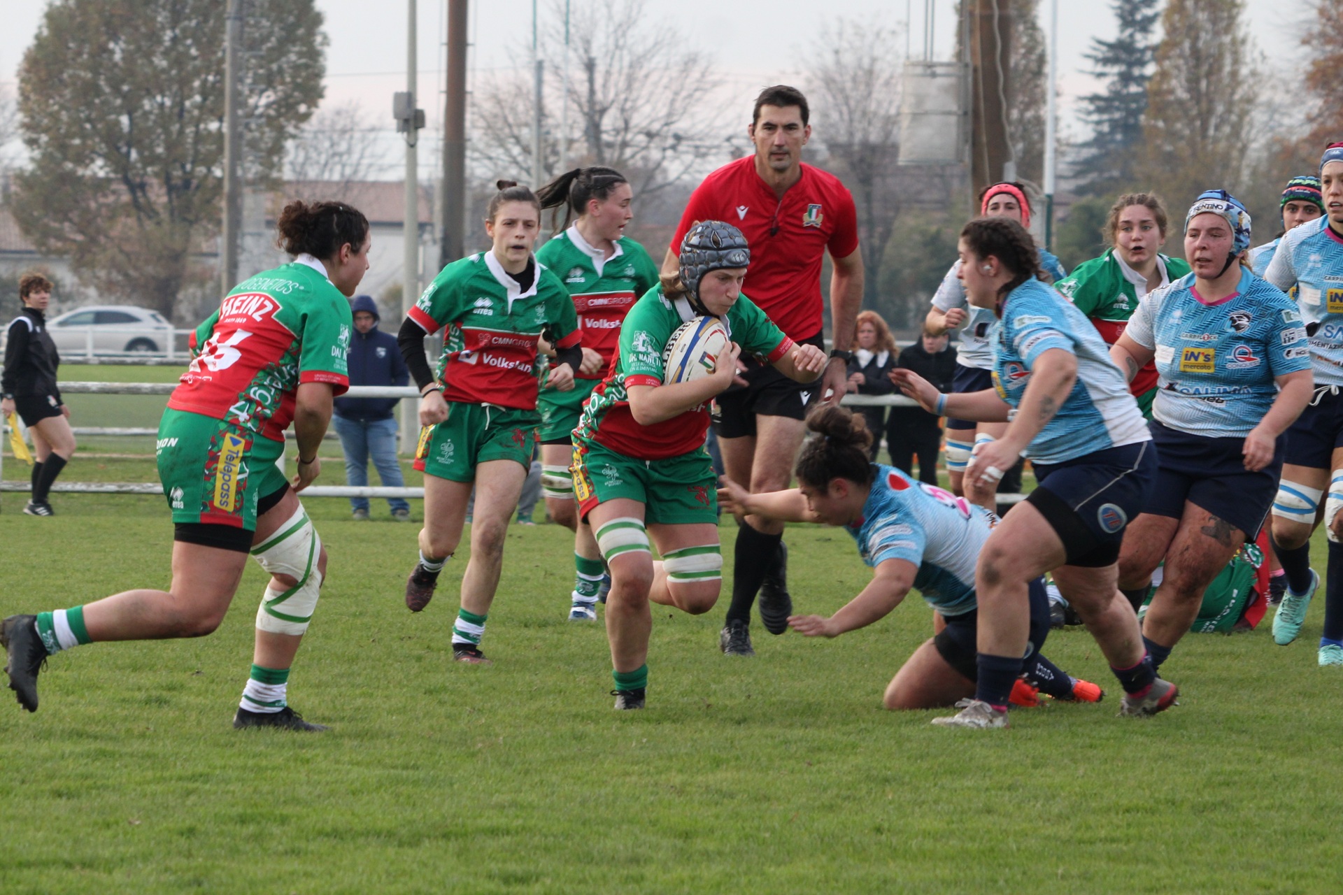 La formazione delle Red per la trasferta contro Cus Milano