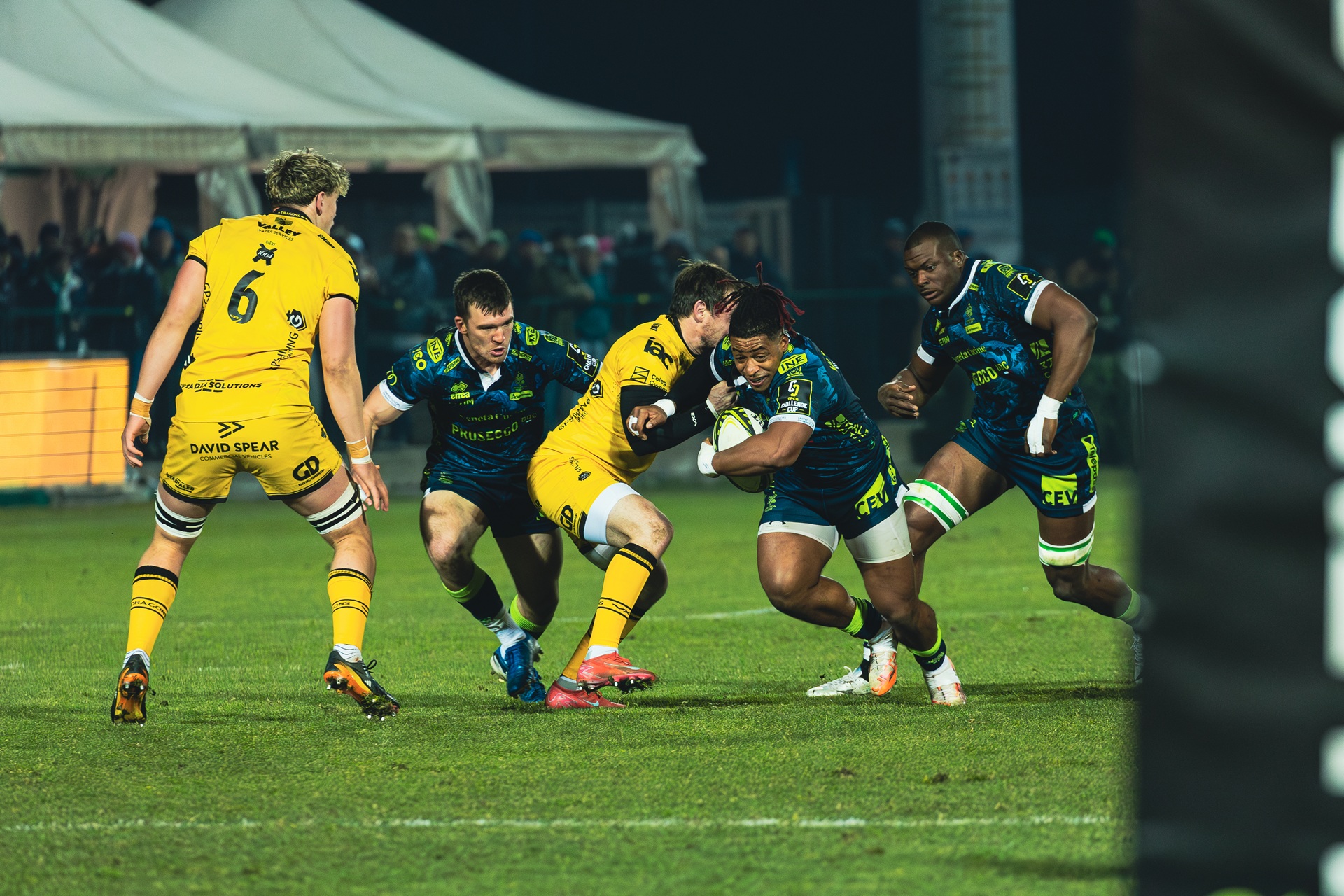 Lo schieramento designato per la gara casalinga con gli Scarlets